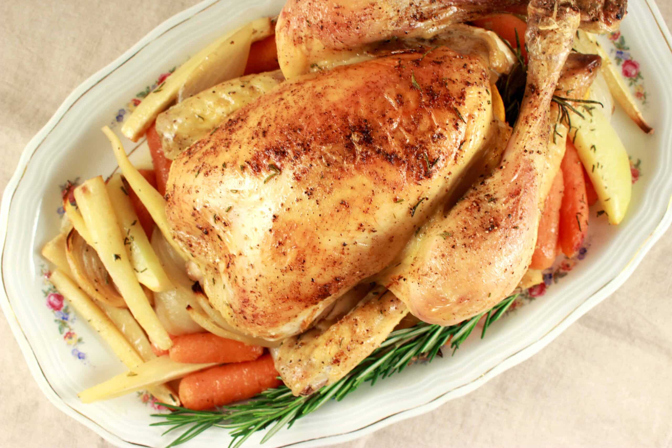 zaad douche Retentie Hele kip uit de oven » Snel, gezond en gemakkelijk