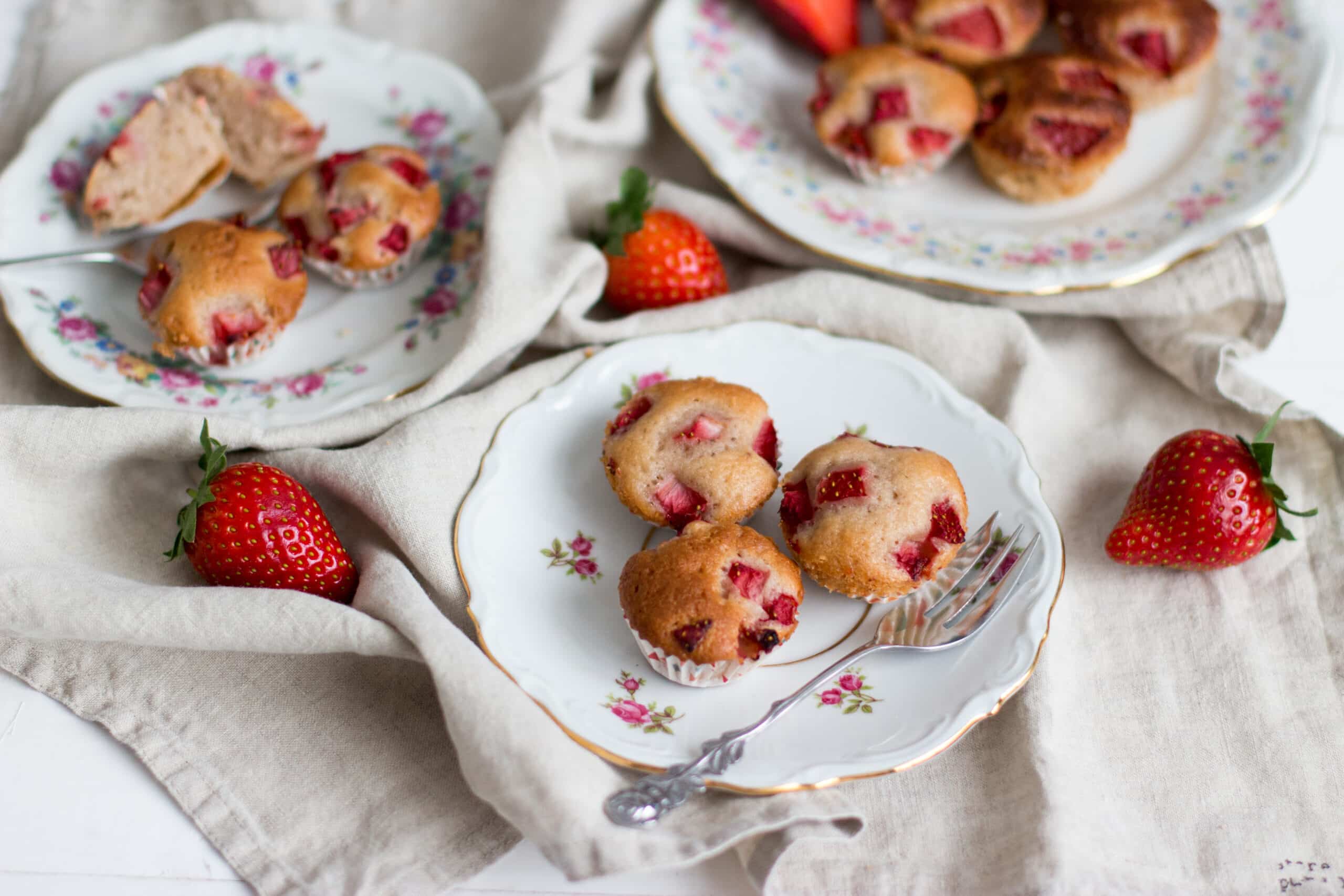 aardbei muffin yoghurt gezond gemakkelijk snel healthy 3