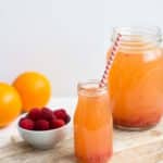 limonade zelfgemaakt homemade frambozen grapefruit gezond healthy