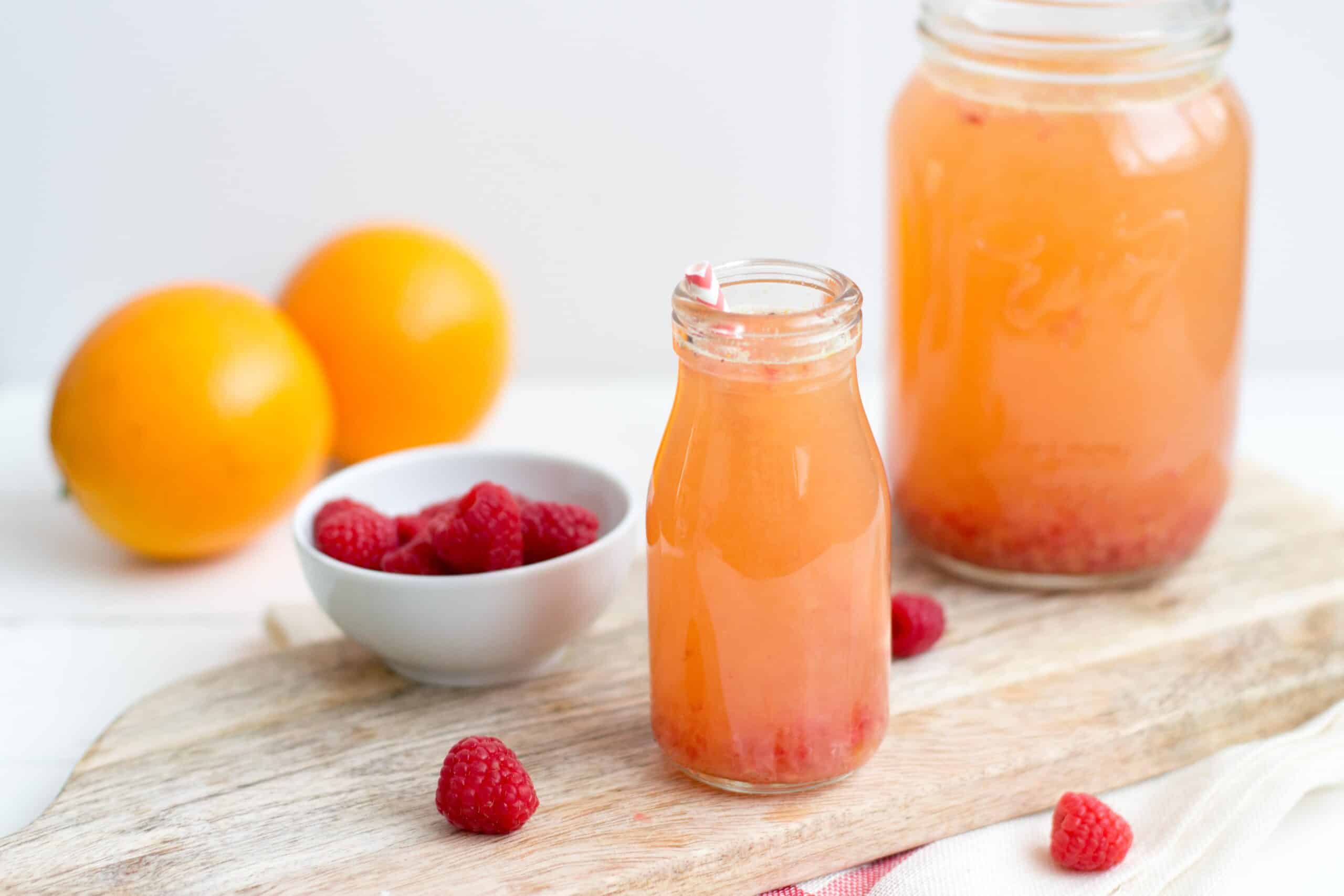 limonade zelfgemaakt homemade frambozen grapefruit gezond healthy 2