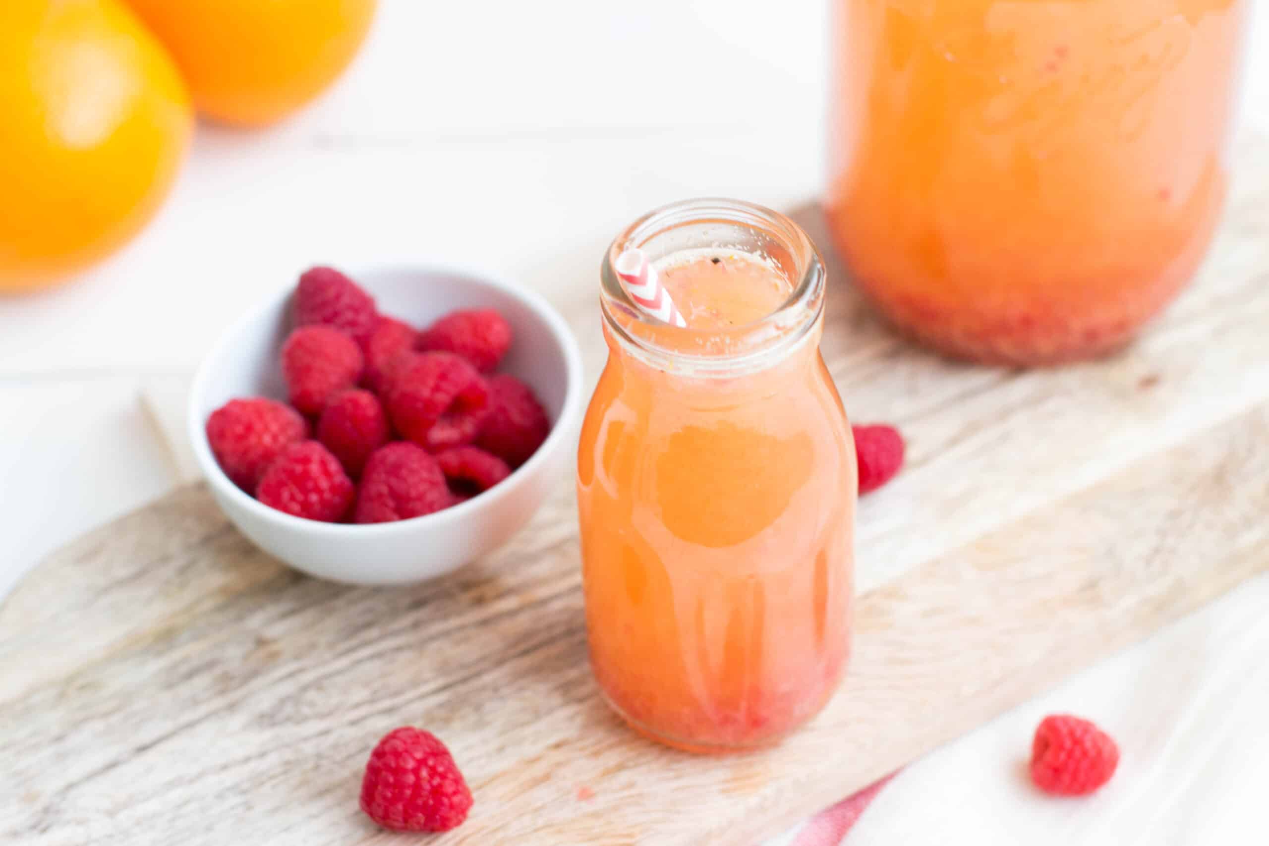 limonade zelfgemaakt homemade frambozen grapefruit gezond healthy 4