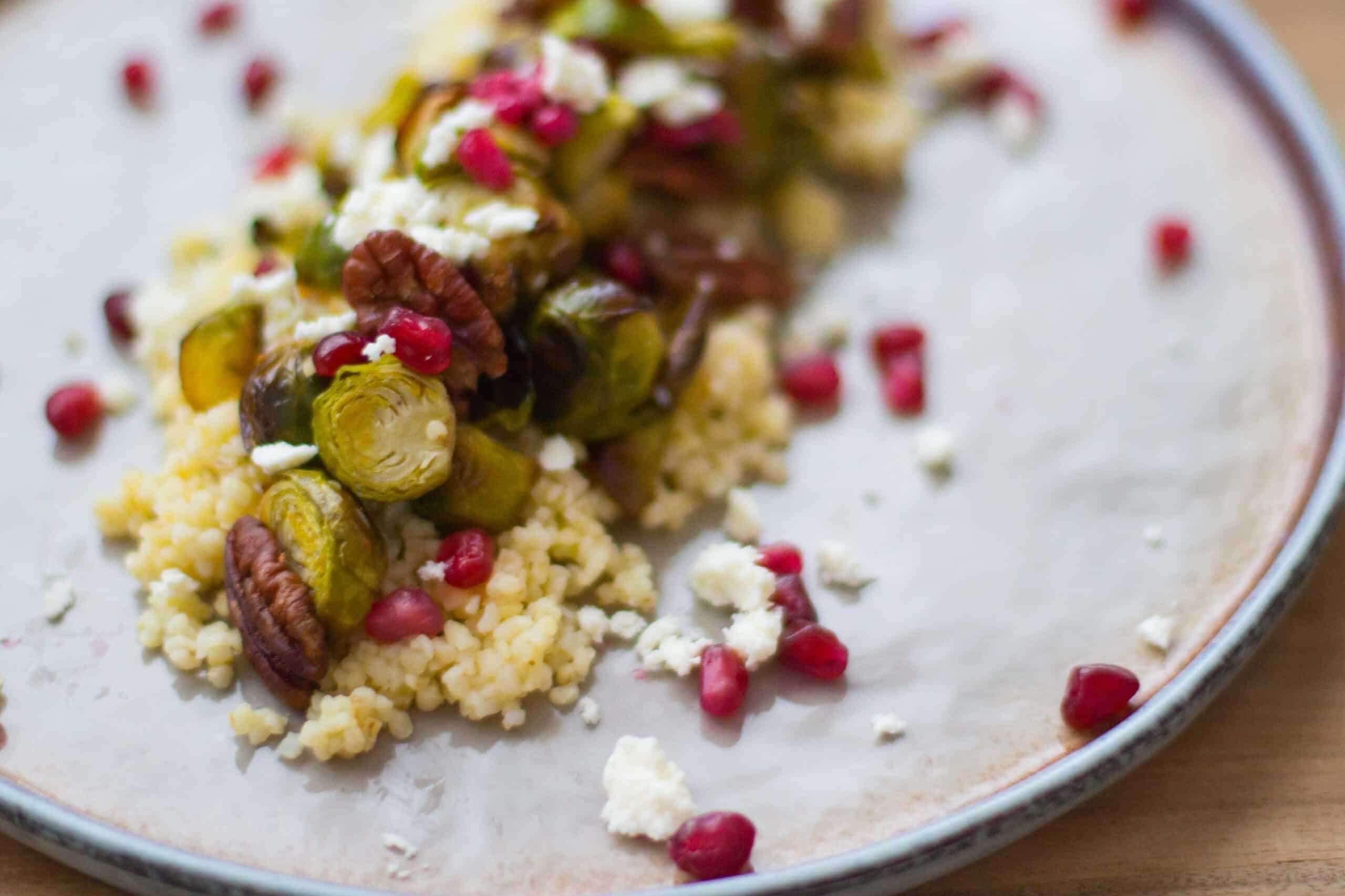 spruitjes gezond healthy bulgur pecan feta 4