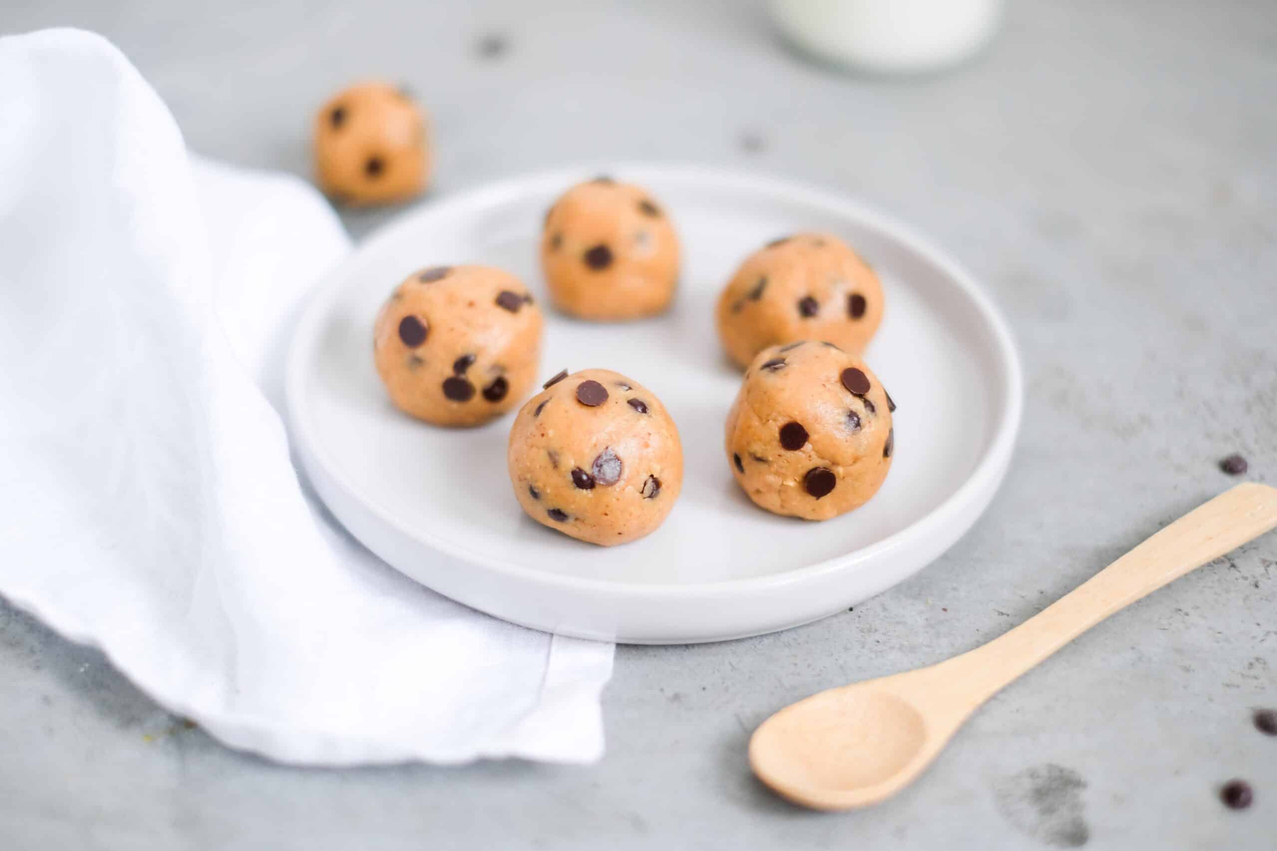cookie dough balletjes gezond snel gemakkelijk 3