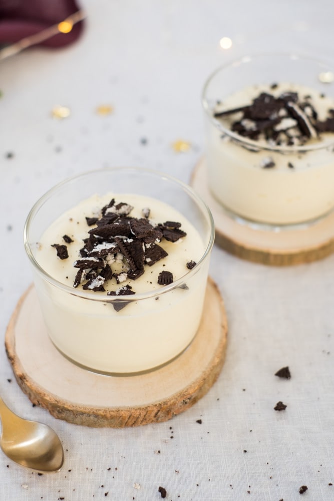 Witte chocolademousse