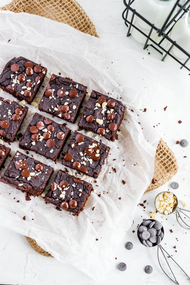 zwarte bonen brownies