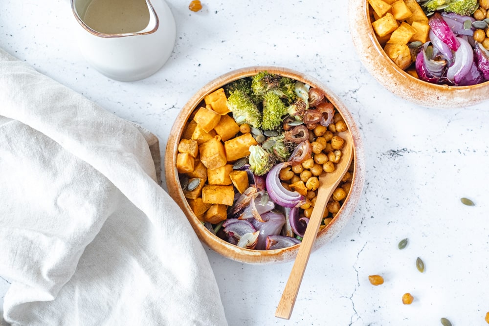 buddha bowl met zoete aardappel 1 7