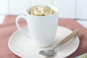 Havermout mug cake (suikervrij, 3 ingrediënten)