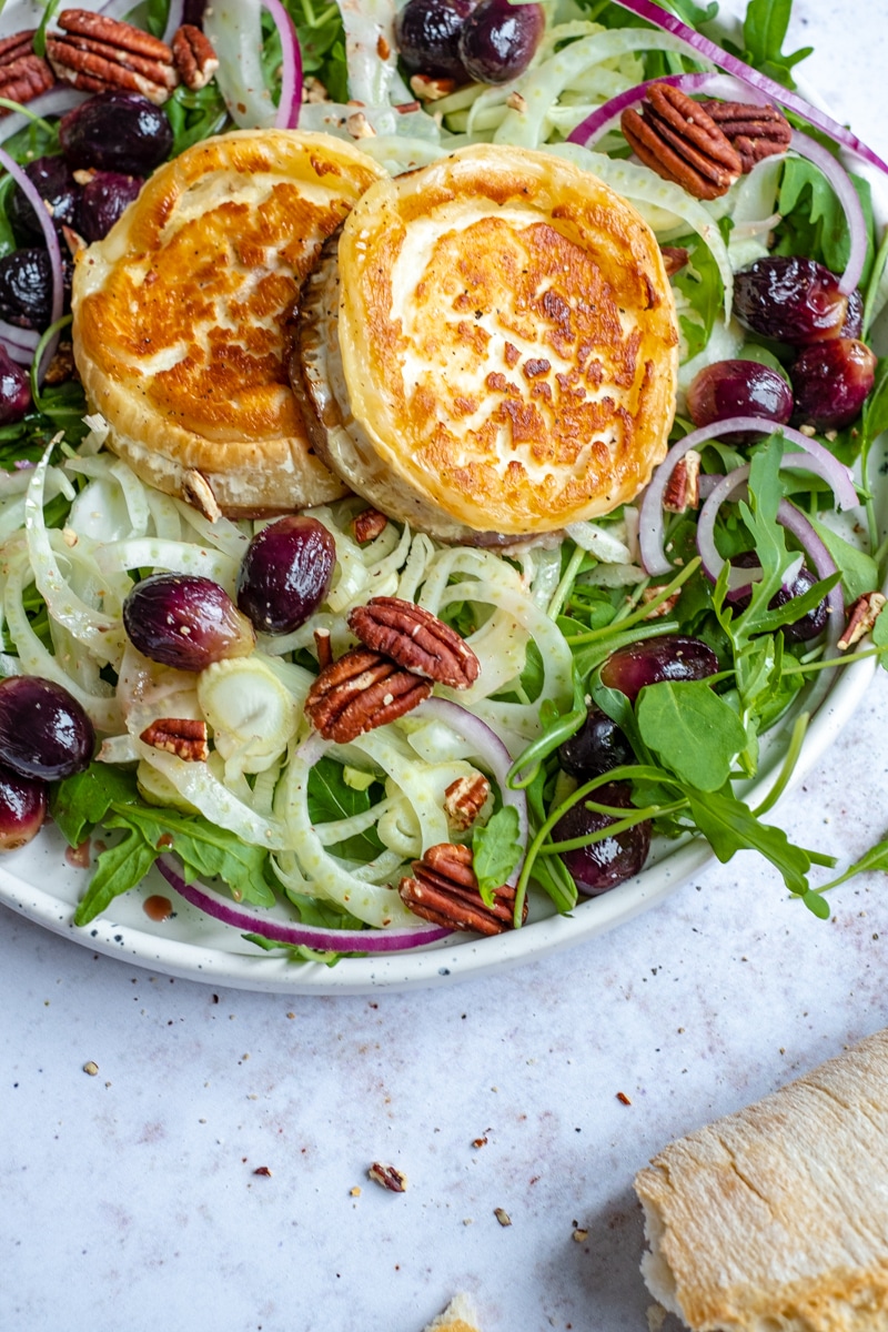 Geitenkaas salade met druiven 1 3