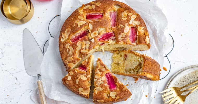 Rabarbercake