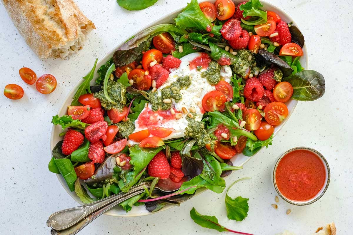 burrata salade