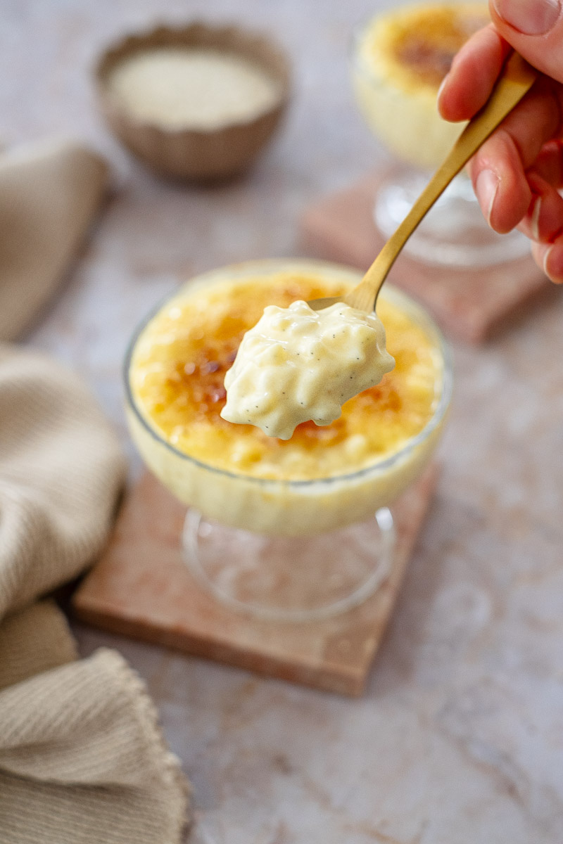 Romige rijstpap maken met brulee topping