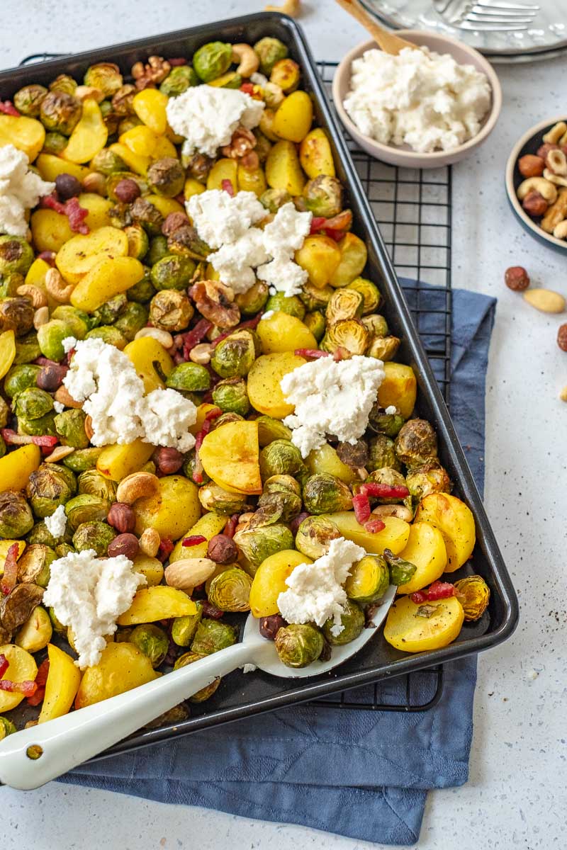 spruitjes uit de oven met spek 2