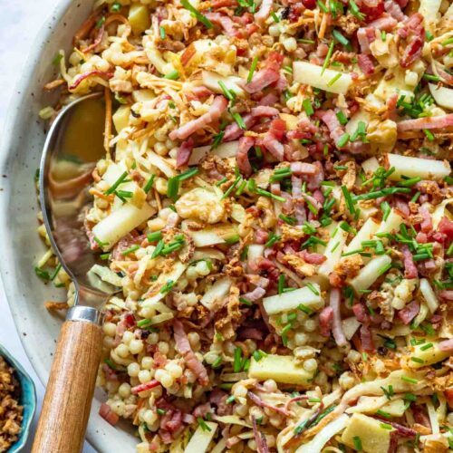 parelcouscous salade met spek-2