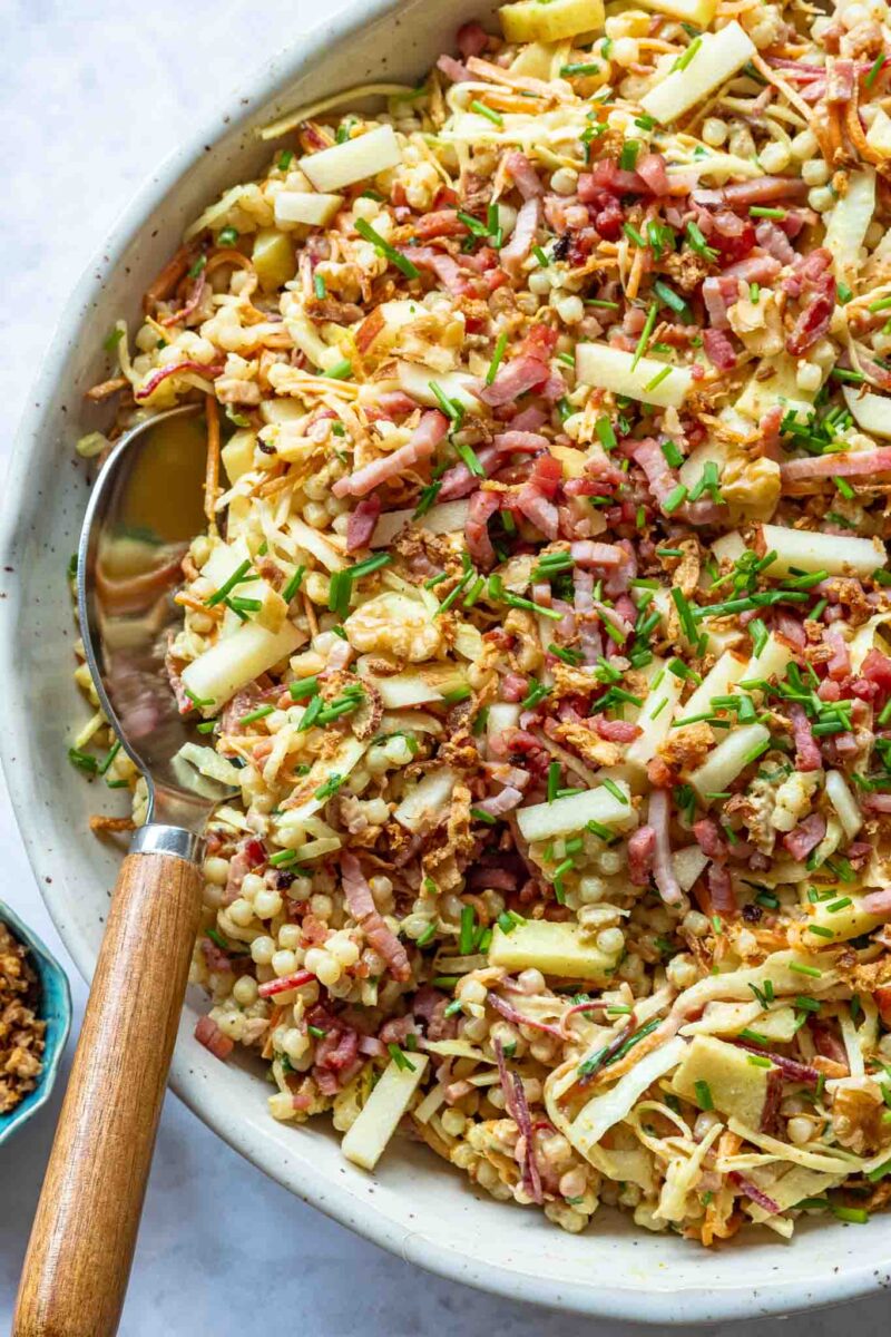 parelcouscous salade met spek-2