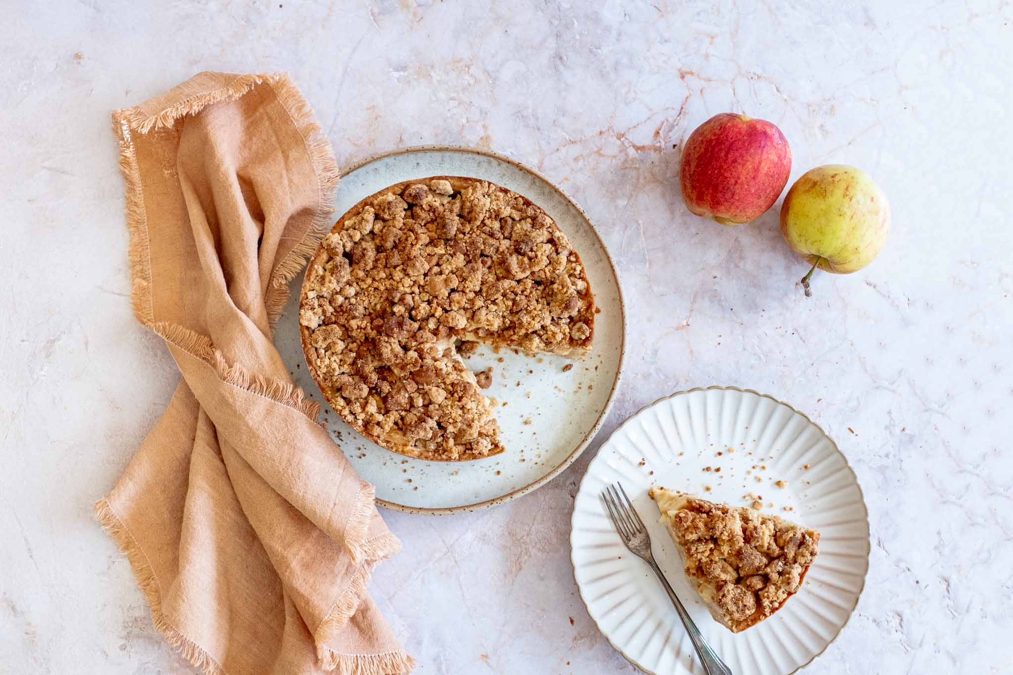 appelkruimeltaart recept