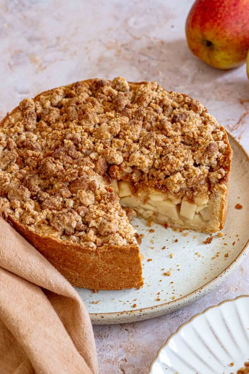 appelkruimeltaart recept