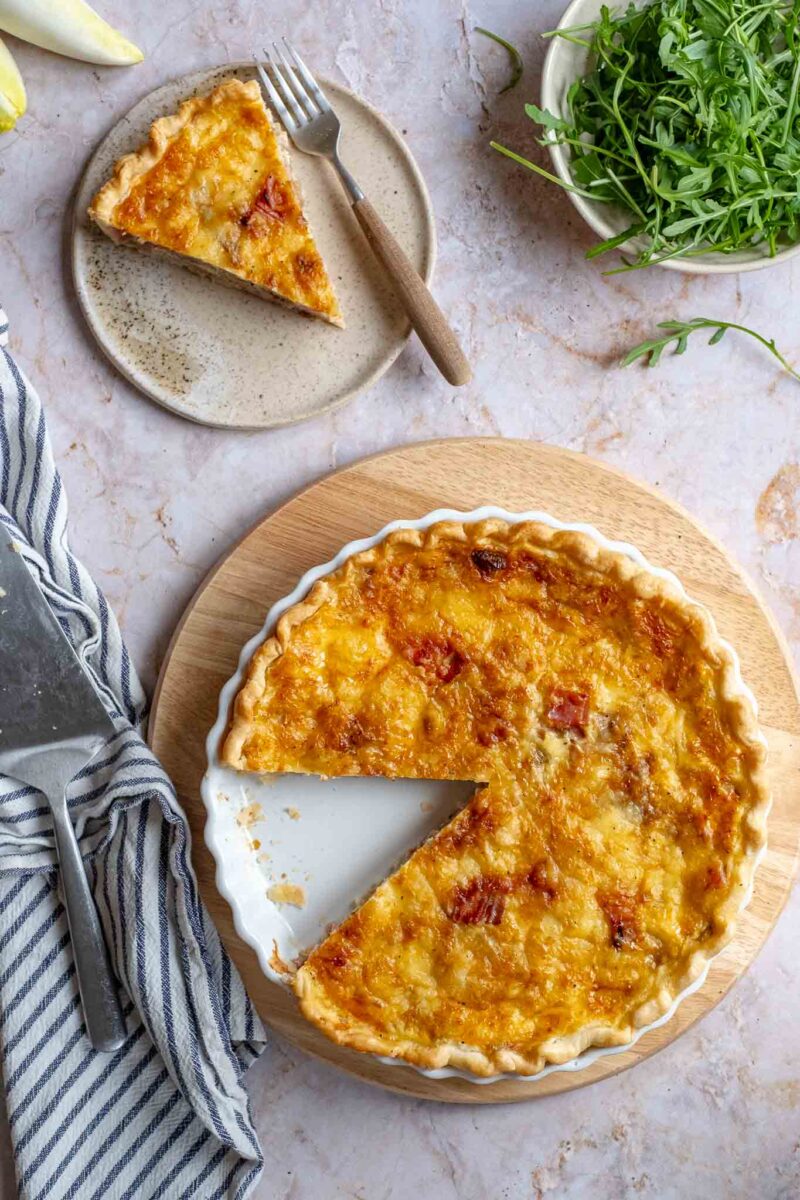 quiche met witloof
