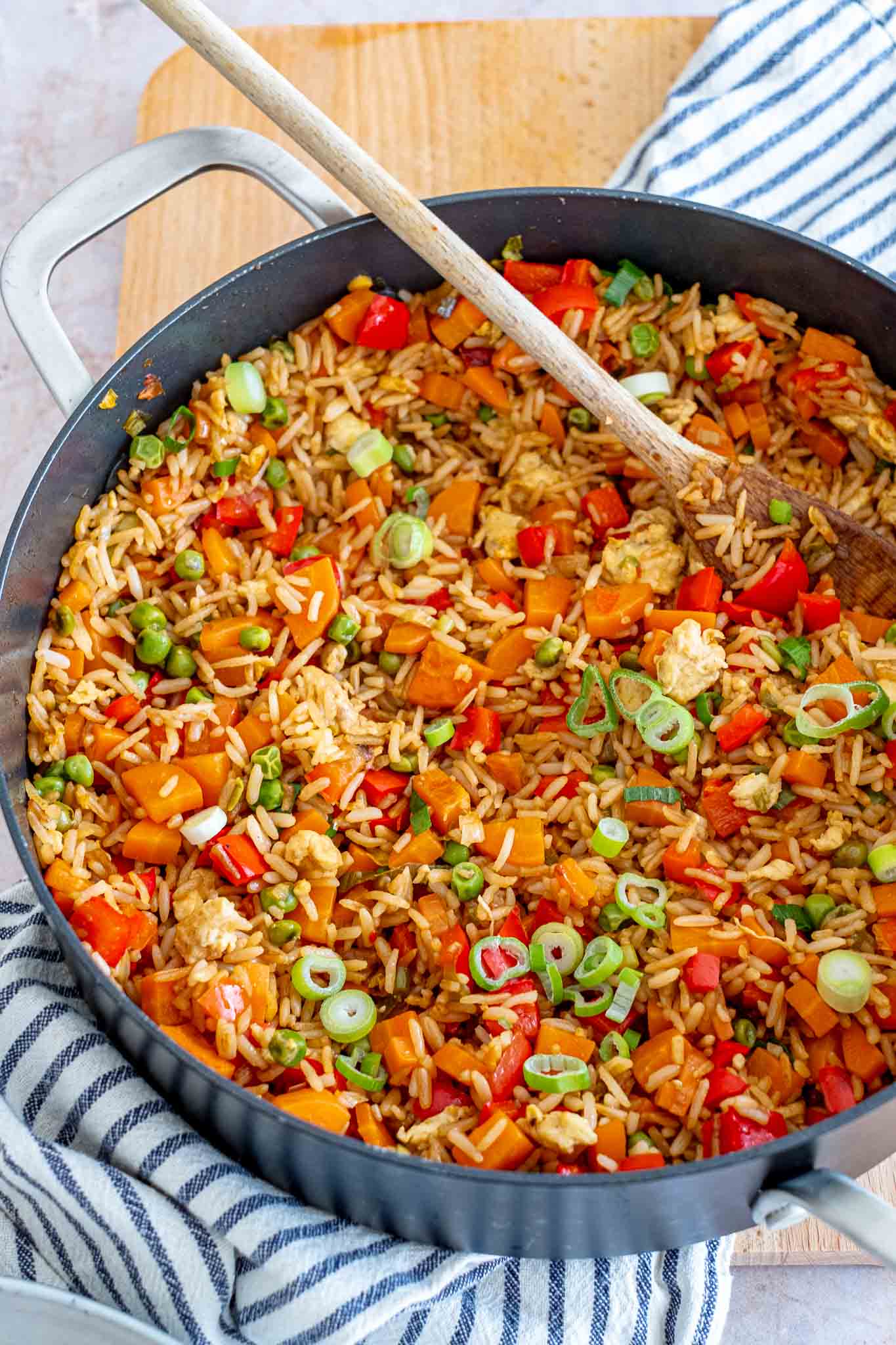 gebakken rijst recept